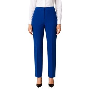 Chaus New York Women’s Royal Blue Tapered Dress Pants Size 14 EUC